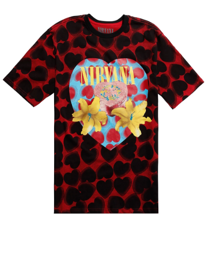 nirvana heart shaped box shirt